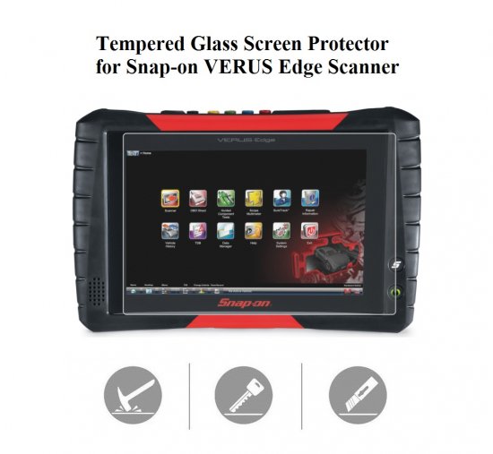 Tempered Glass Screen Protector for Snap-on VERUS Edge EEMS330